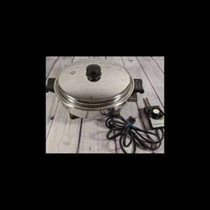 Salad master 7815e 11 “ electric oil core skillet
